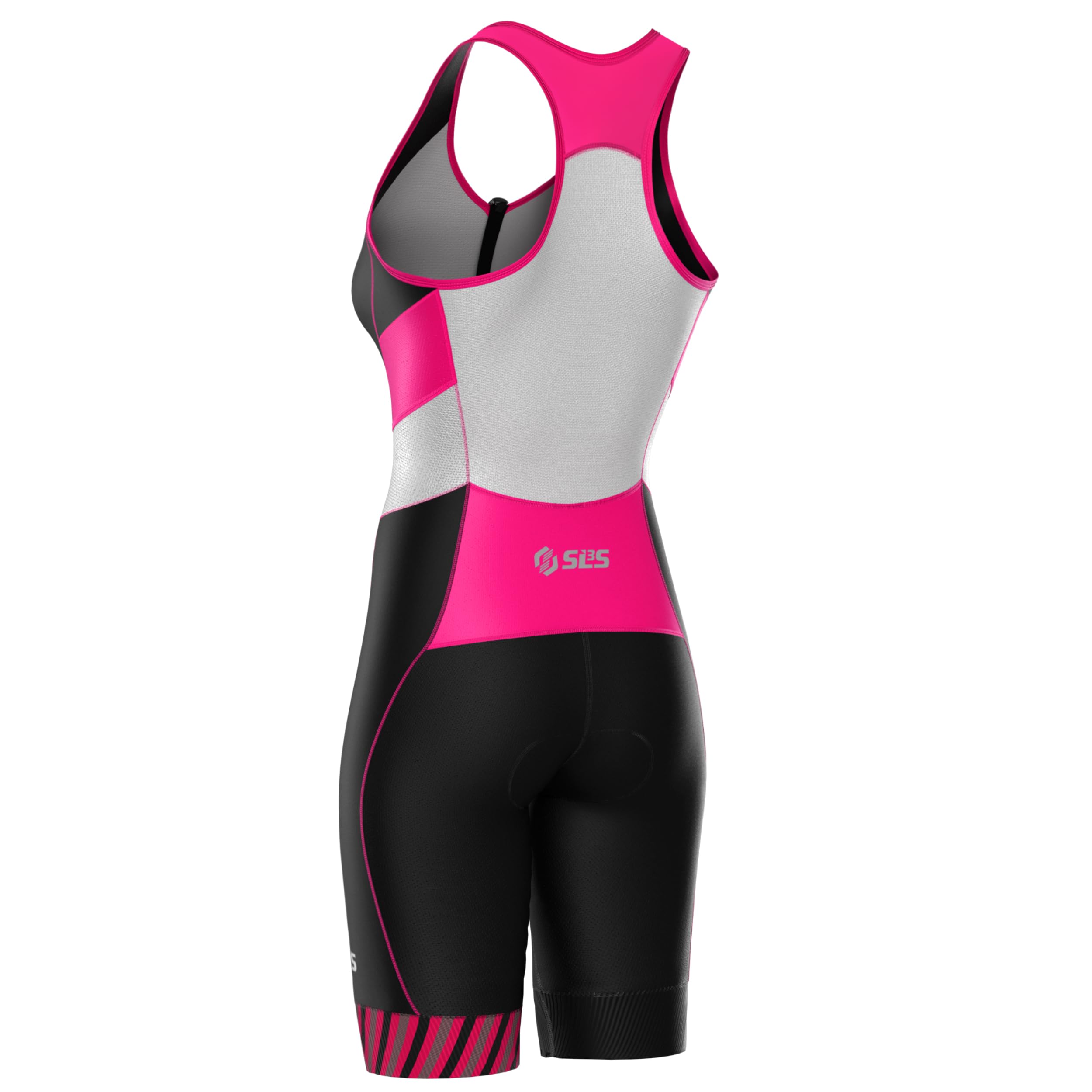 SLS3 Costumes de Triathlon pour Femme - Trisuit sans Manches pour Femme