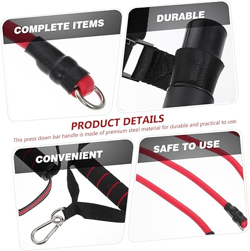 Miniatura 2 de Sosoport 1 Unidades Barra de Resistencia Stropping Kit Equipo de Estiramiento Kit de Estiramiento Pilates Barra de Ejercicio Pilates