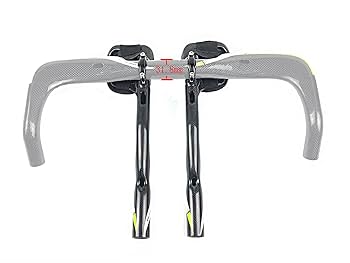 Amazon.co.jp: PLATT カーボンTTハンドルバー自転車エアロバー
