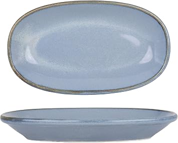 Bonna Service plate - Sky Hygge - Porcelain - 19x11 cm - set of 2