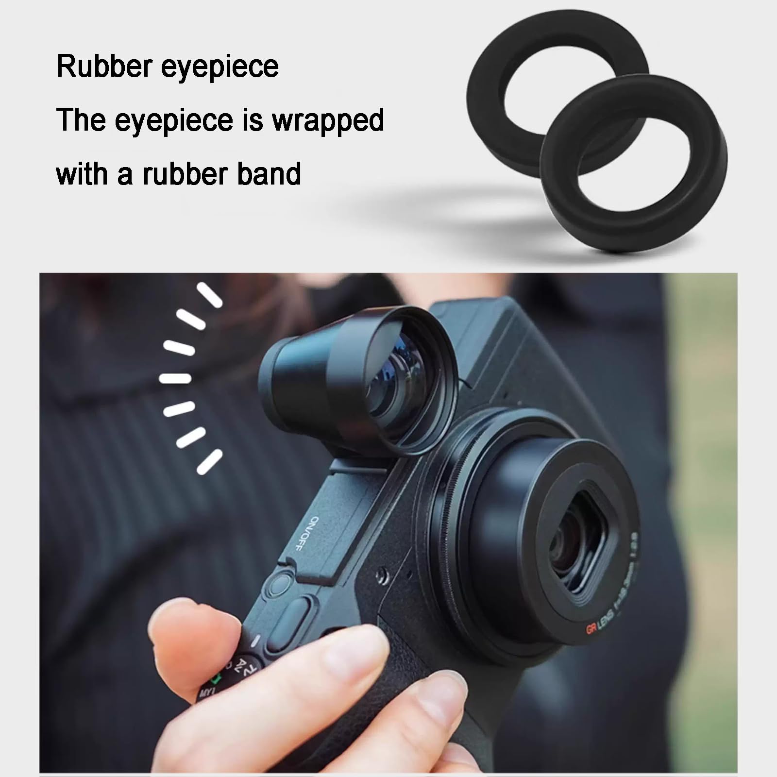 Visor de cámara, visor externo óptico para cámaras digitales y de película, montaje de zapata fría, revestimiento multióptico, experiencia de disparo mejorada