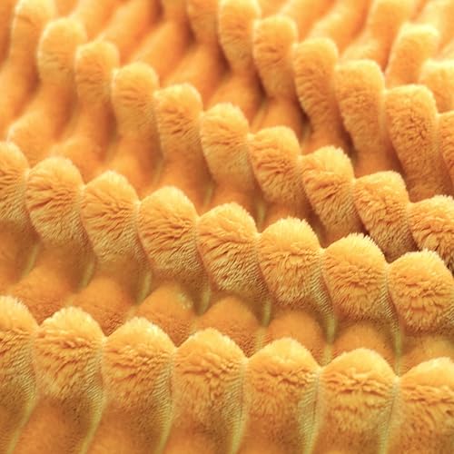 Miniatura 10 de DISSA Manta de franela con flecos de pompón manta ligera de felpa con tiras manta acogedora para sofá cama manta cálida para todas las estaciones