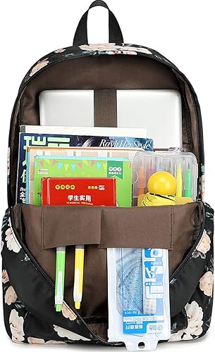 Miniatura 2 de Bluboon Mochila para la escuela, mochila para niños, adolescentes y niñas, mochila para computadora portátil, regalos para mujeres