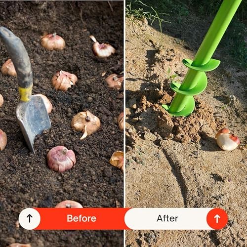 Werhe Punta Da Terra 50 Mm Ø, Lunga 450 Mm Per Trapano E Avvitatore A Batteria – Trivella Da Giardino Per Piantare Senza Sforzo Fiori, Arbusti E Scavare Fori Per Pali Di Recinzione - 5