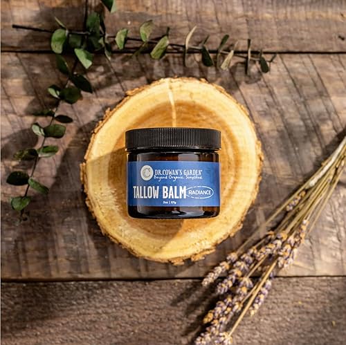 Miniatura 6 de Dr. Cowan's Garden Bálsamo para el cuidado de la piel de sebo 100% alimentado con pasto e ingredientes orgánicos. (Radiance Balm)