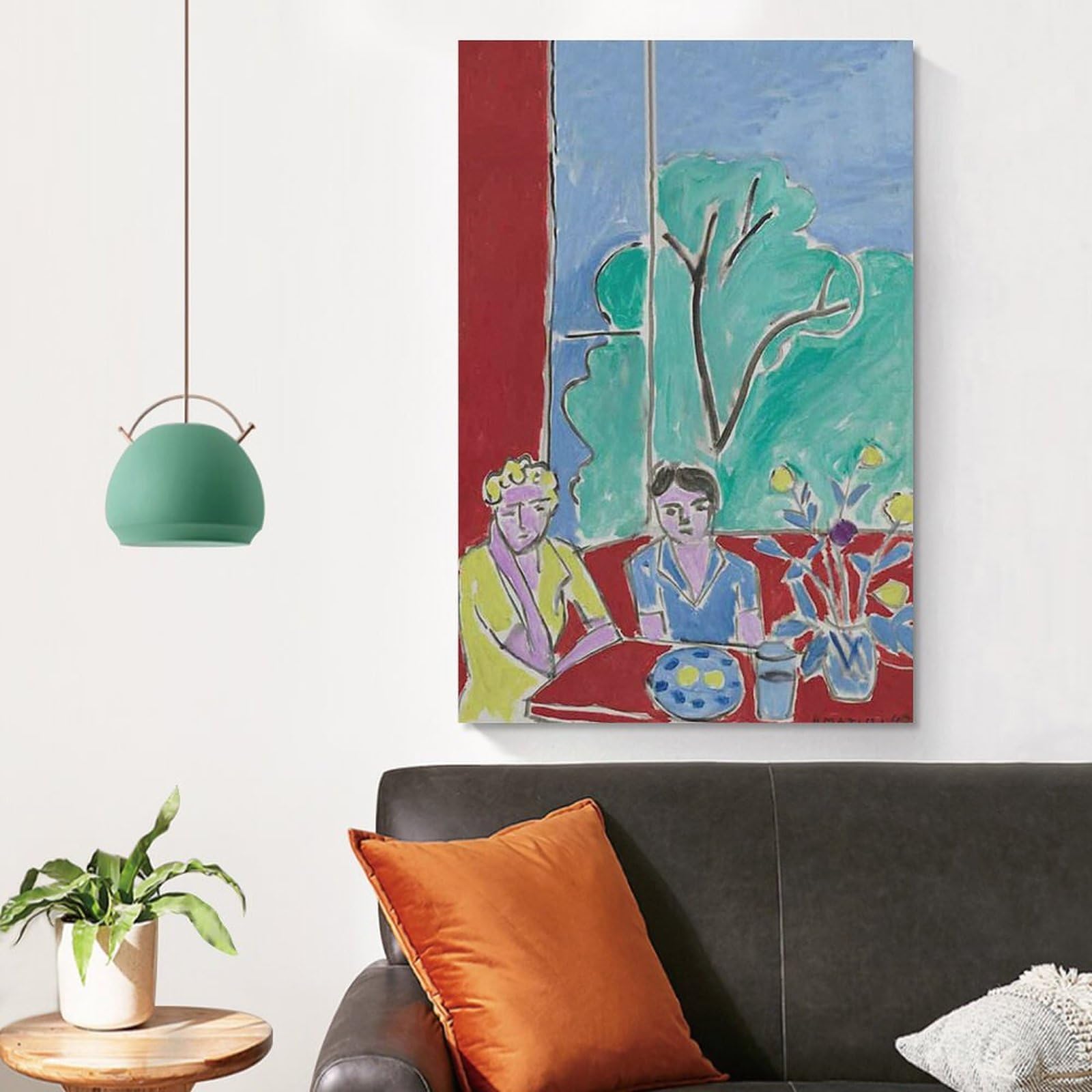 額装済/Two Girls in Nice（アンリ マティス）/アートポスター 額装済/Two Girls in Nice（アンリ マティス）/アートポスター