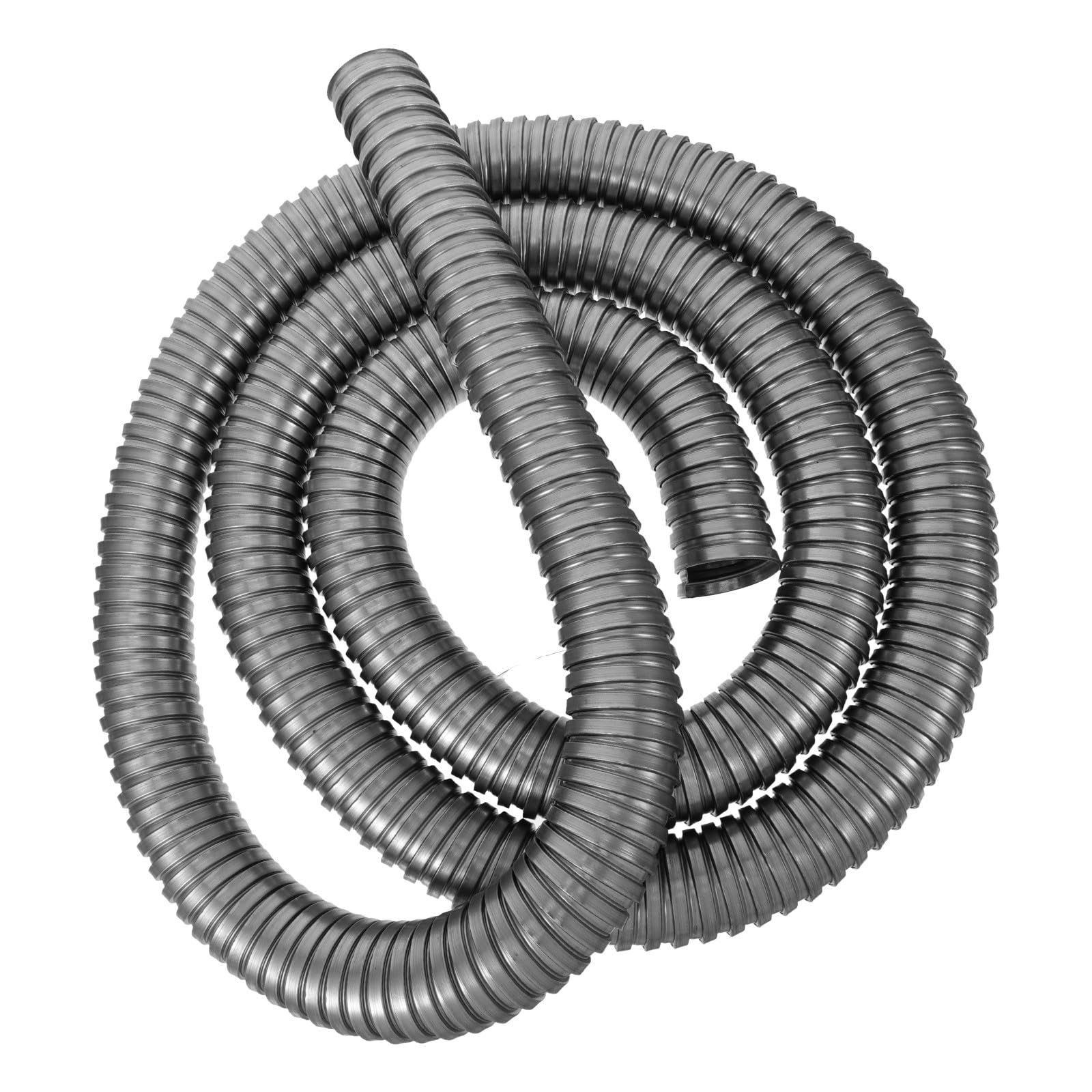 KALLORY Conducto de Acero Inoxidable Flexible para Cables, Protector Resistente y Tubería Corrugada para Conducción Eléctrica en Proyectos Industriales