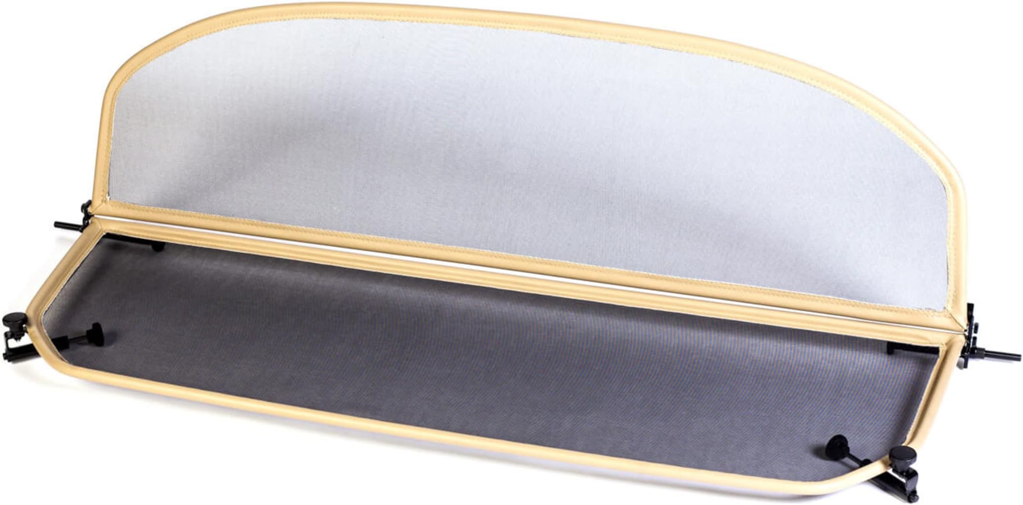 GermanTuningParts Foldable Wind Deflector with Quick Release – Beige for BMW 3 Series E93 Cabriolet 2006 – 2013 | Wind Deflector Wind Blocker/Wind Deflector