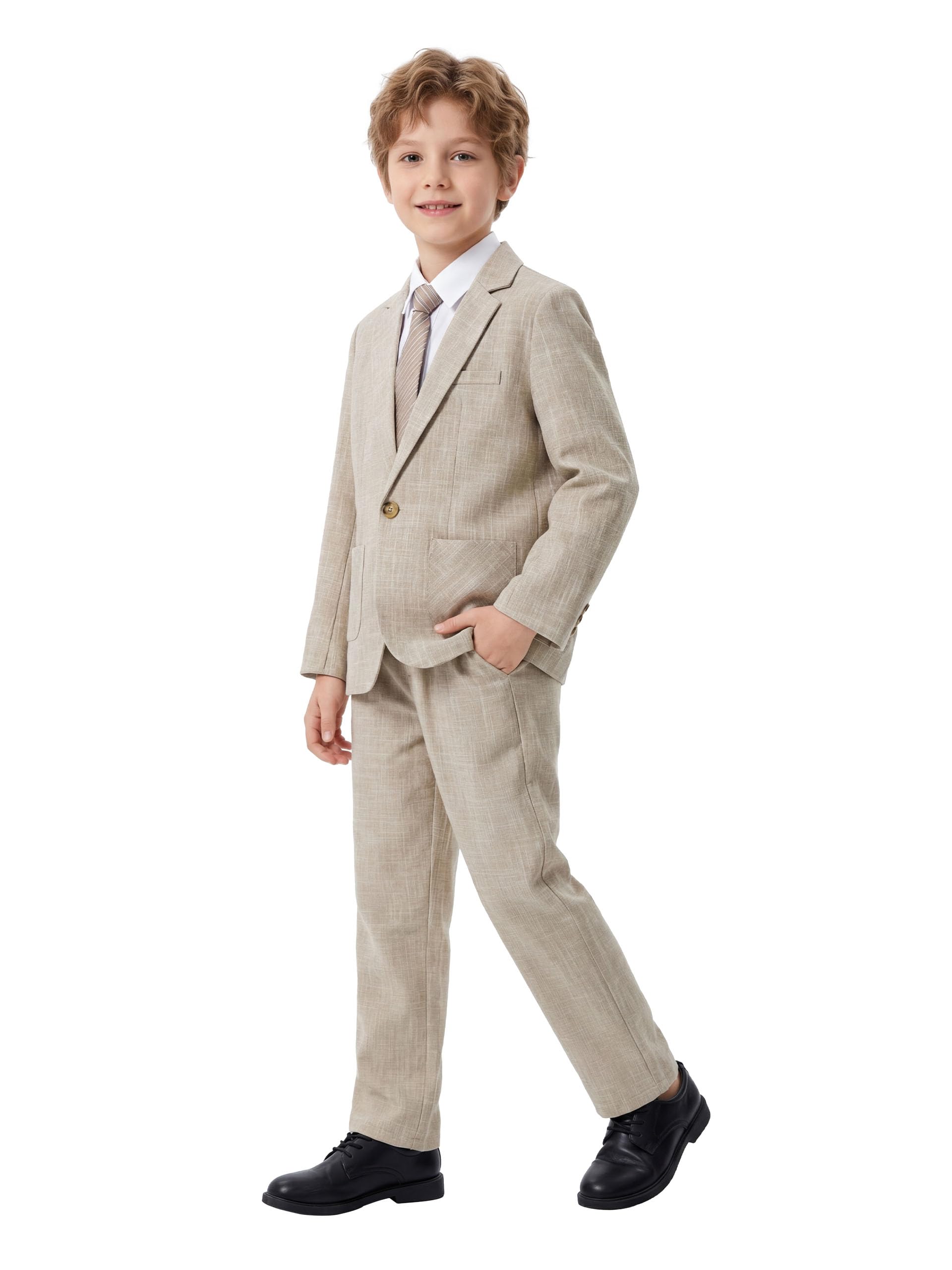 LOLANTA Abito Elegante da Cerimonia per Bambino, Completo Giacca e Pantaloni per Bambino, 3-13 Anni
