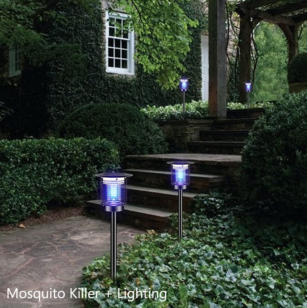 Lampada Antizanzare Per Esterni Grande Per Giardino E Cortile Lampada Antizanzare A Led Per Esterni Villa Impermeabile Per Grandi Aree Lampada Per Insetticidi (60 * 26CM)