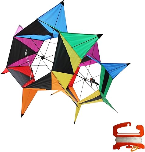 Vista 11 de WindNSun Cometas y caja de cometas 3D Revolution de gran