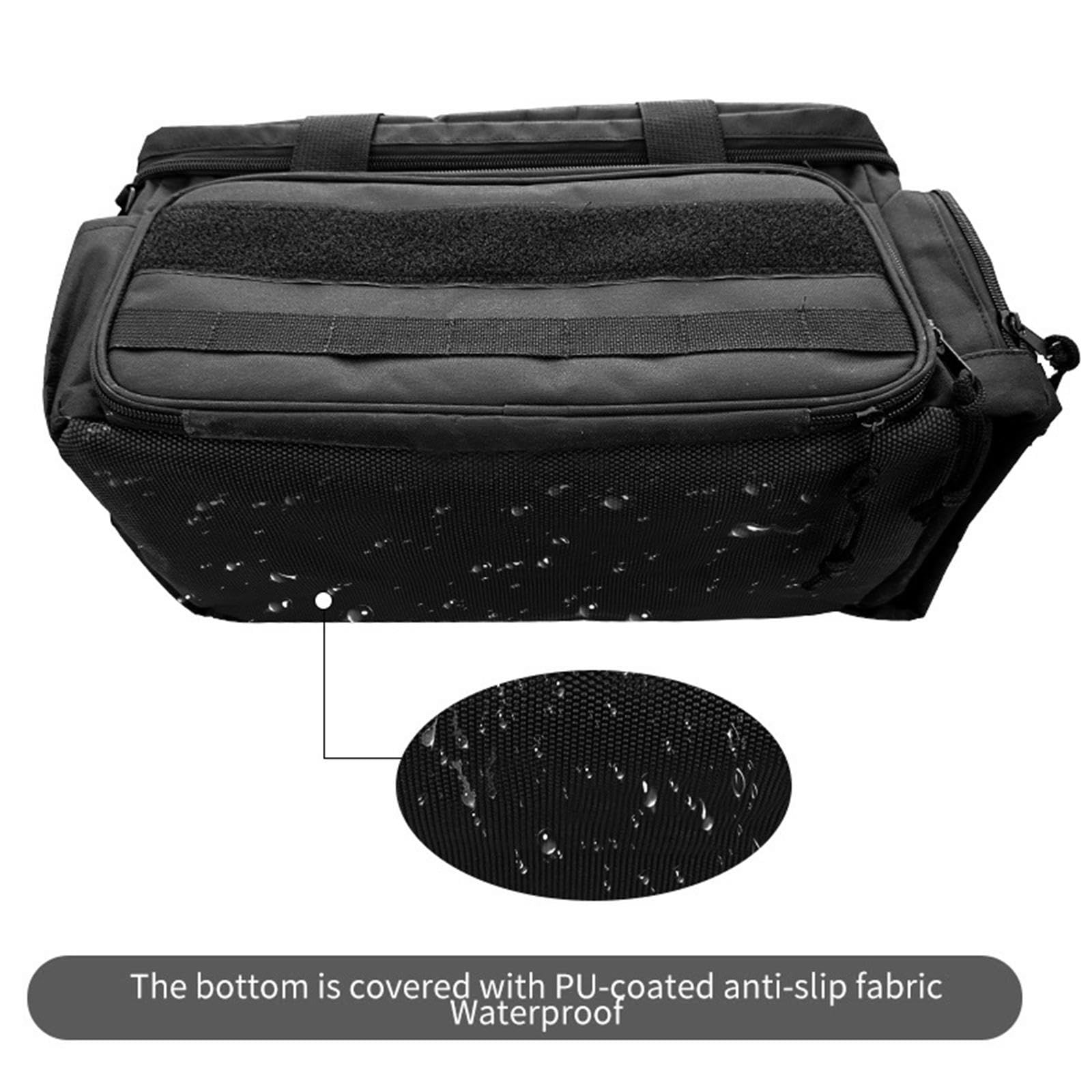 Baoblaze Bolsa RC para Coche con Organizador Multifuncional Estuche Resistente Correa Ajustable Material de Adecuada para Profesionales, Negro