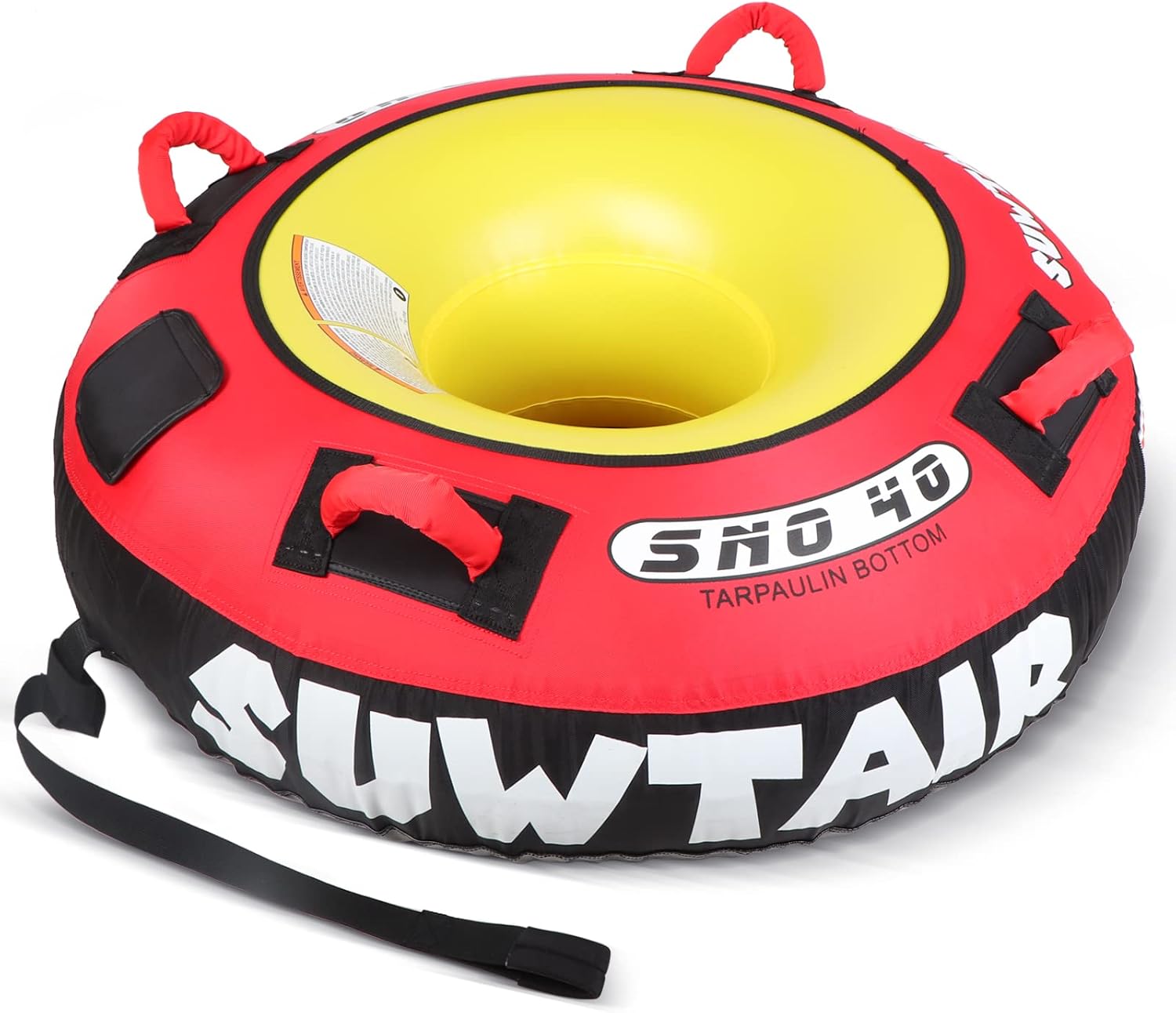 Towable Tubes for Boating Person,Pull Tube, Super Sofa Tubes for Boats,Inflatable Boat Tube,Front&Back Tow Points w/Heavy-Duty Thick Nylon Cover for Water Sports