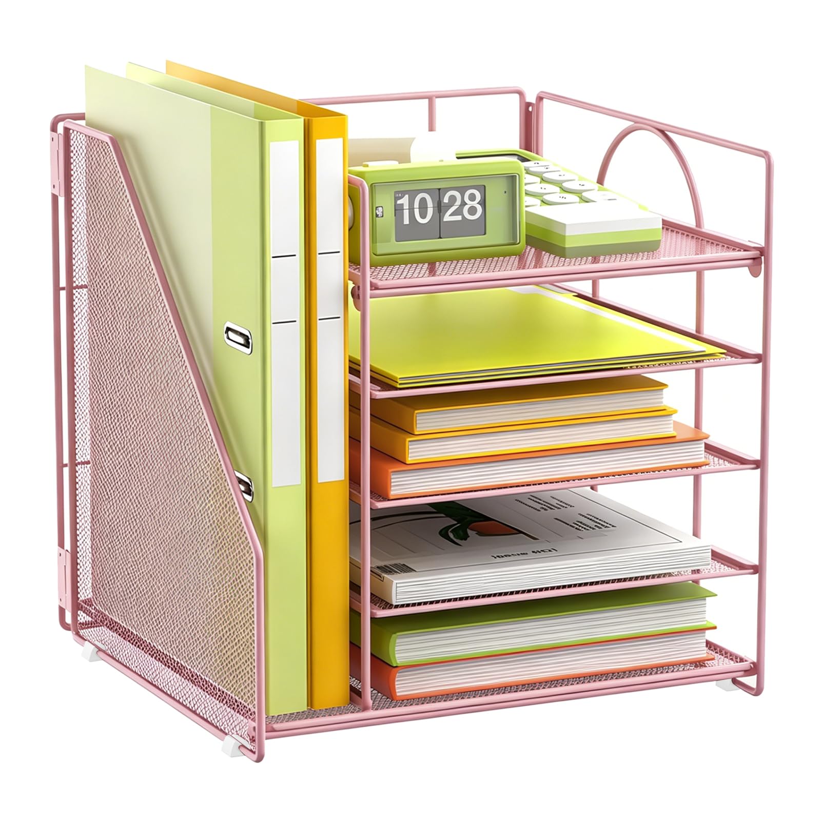 Organisateur de bureau réglable à 5 niveaux pour matériel et accessoires