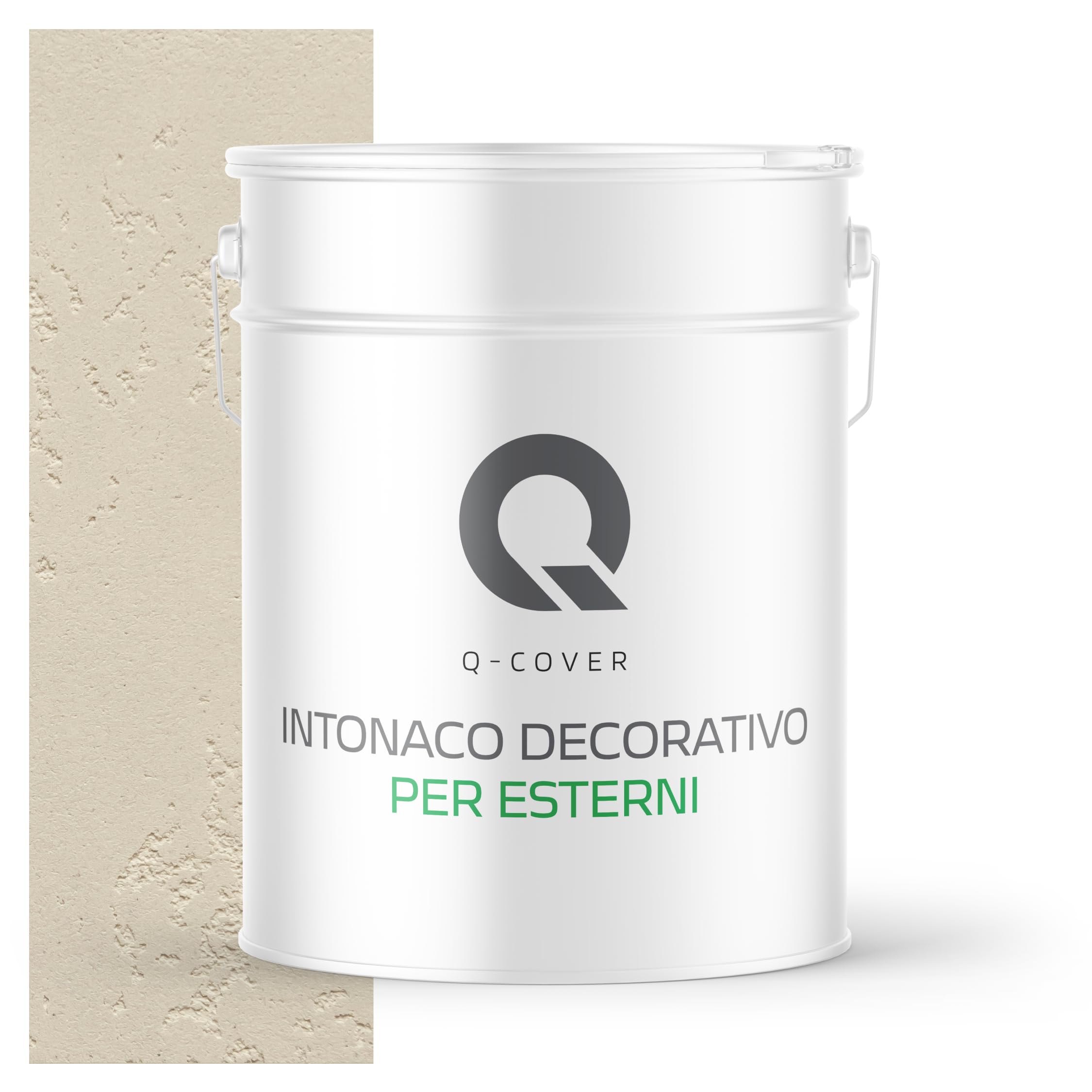 Beton Architekt 15 kg Beige chiaro | intonaco decorativo effetto cemento per esterni | pronto all’uso | resa ca. 10 m² | ampia scelta colori