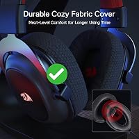 Redragon H510 PRO RGB Gamer Fejhallgató - 7.1 Surround Hangzás, 53mm-es Hangszóró, Memóriahabos Fülpárnák, 3 Üzemmód, USB, Többplatformos 6