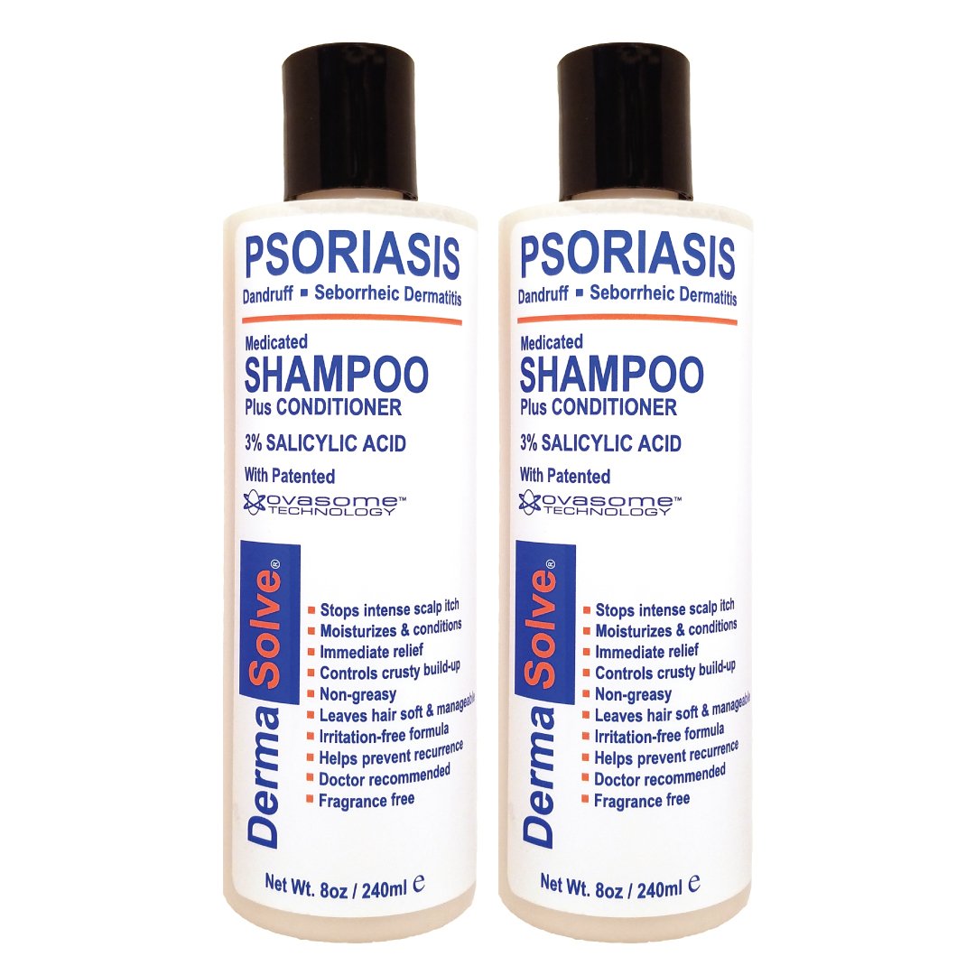 Scalp Psoriasis, Seborrheic Dermatitis & Dandruff Shampoo plus