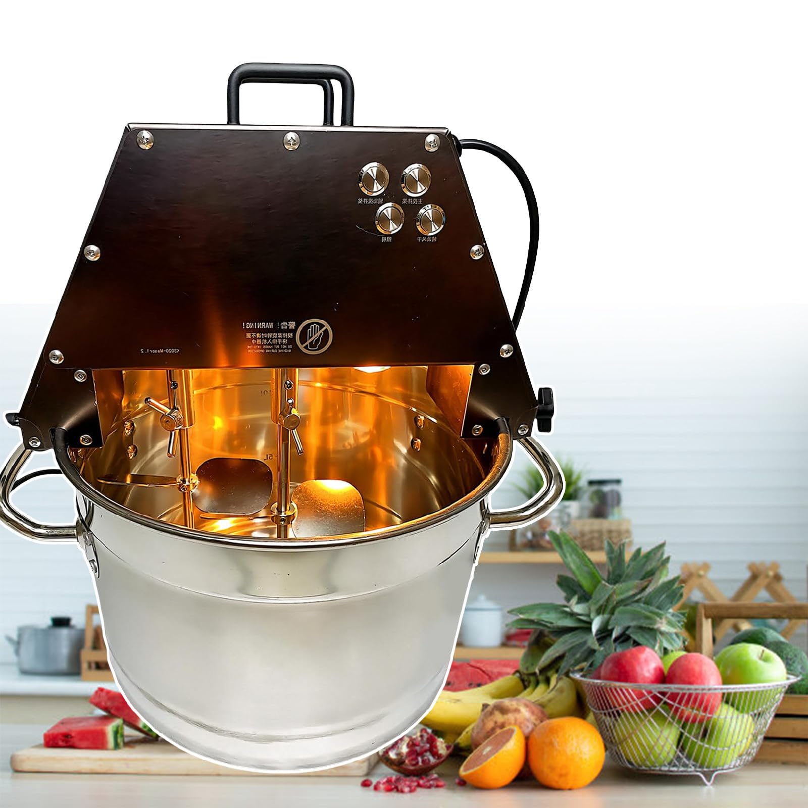 Electric Blender for Sauce and Jam Personal Blenders for Kitchen with 4 Fins Blender Blade Countertop Blender for
