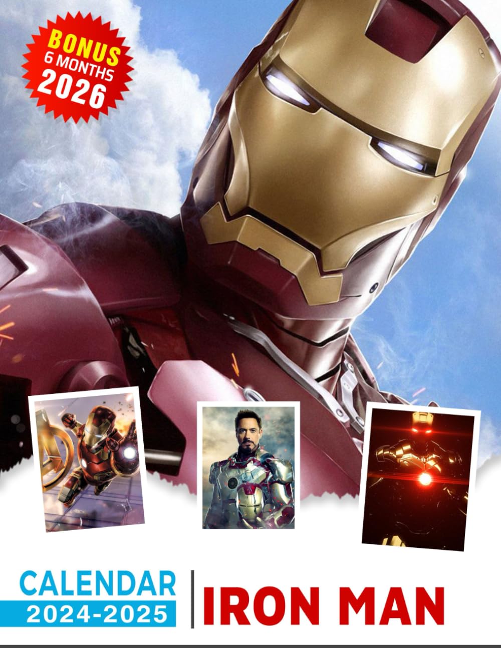 Calendar 2024 - 2025: Jan 2024 to Dec 2025, Bonus 6 Months 2026, Thick & Sturdy Paper, Unruled Blocks, Eco Friendly, Great Gifts For Beloved Fan, Canada Public Holidays, Kalendar, Calendrier