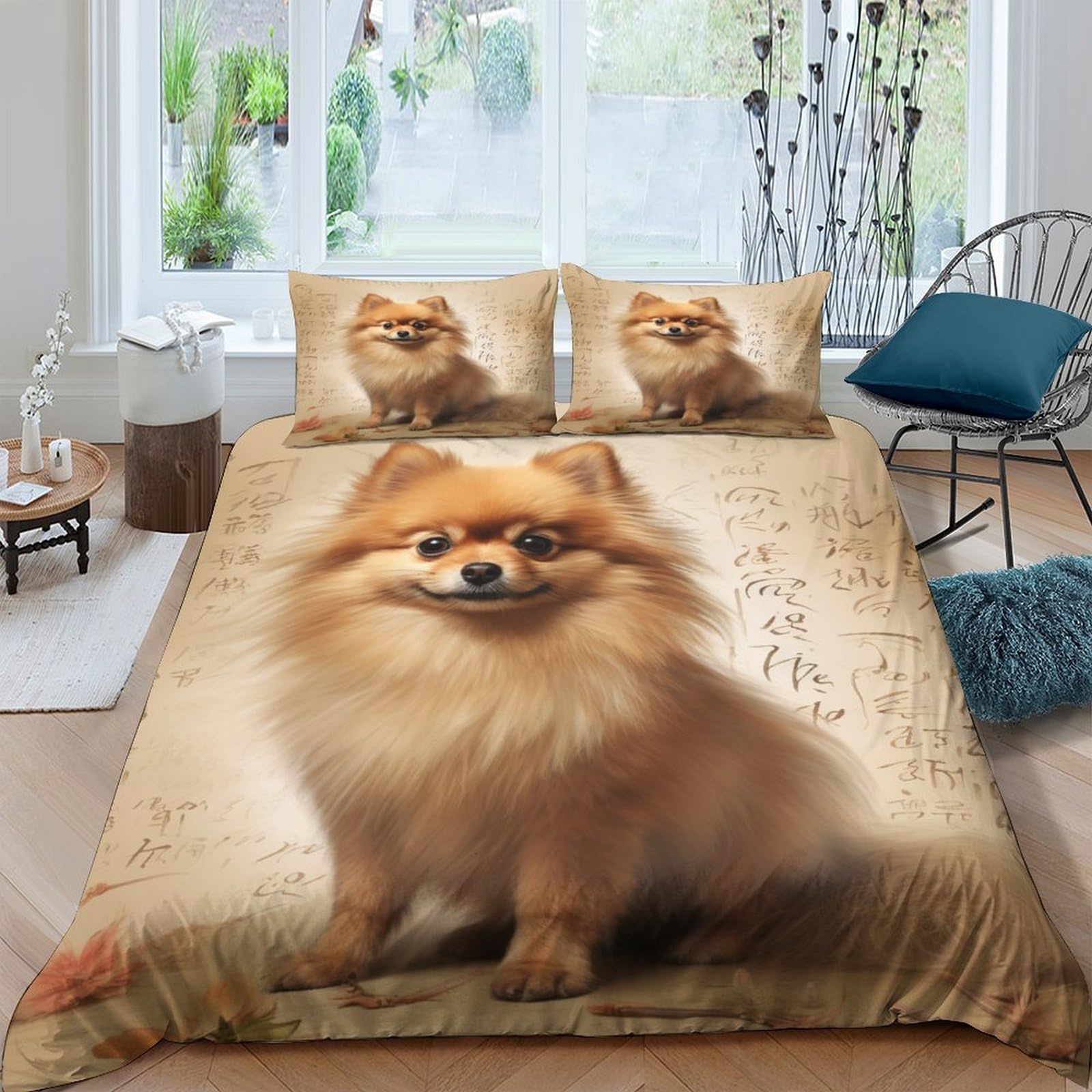 Parure de lit fermeture éclair housse de couette 220x240 avec microfibre anti-glisse