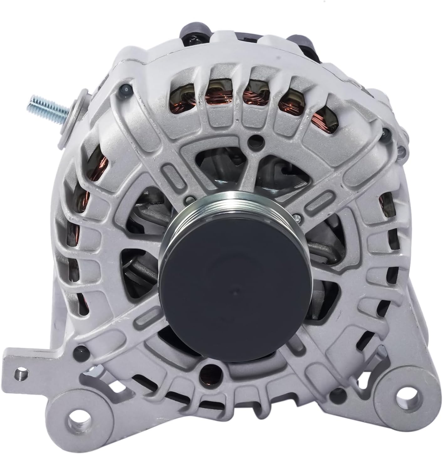 GELUOXI Alternator 12V 120A CW IR/IF SC6 Replacement for Nissan Rogue S SL SV Advance Exclusive Sense Sport Utility L4 2.5L 2014-2018 23100-4BA0A 23100-4BA0B
