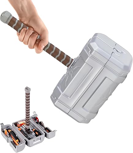 Thor Hammer caja de herramientas, juego de herramientas de reparación para el hogar, caja de herramientas multifuncional de martillo de Thor, el