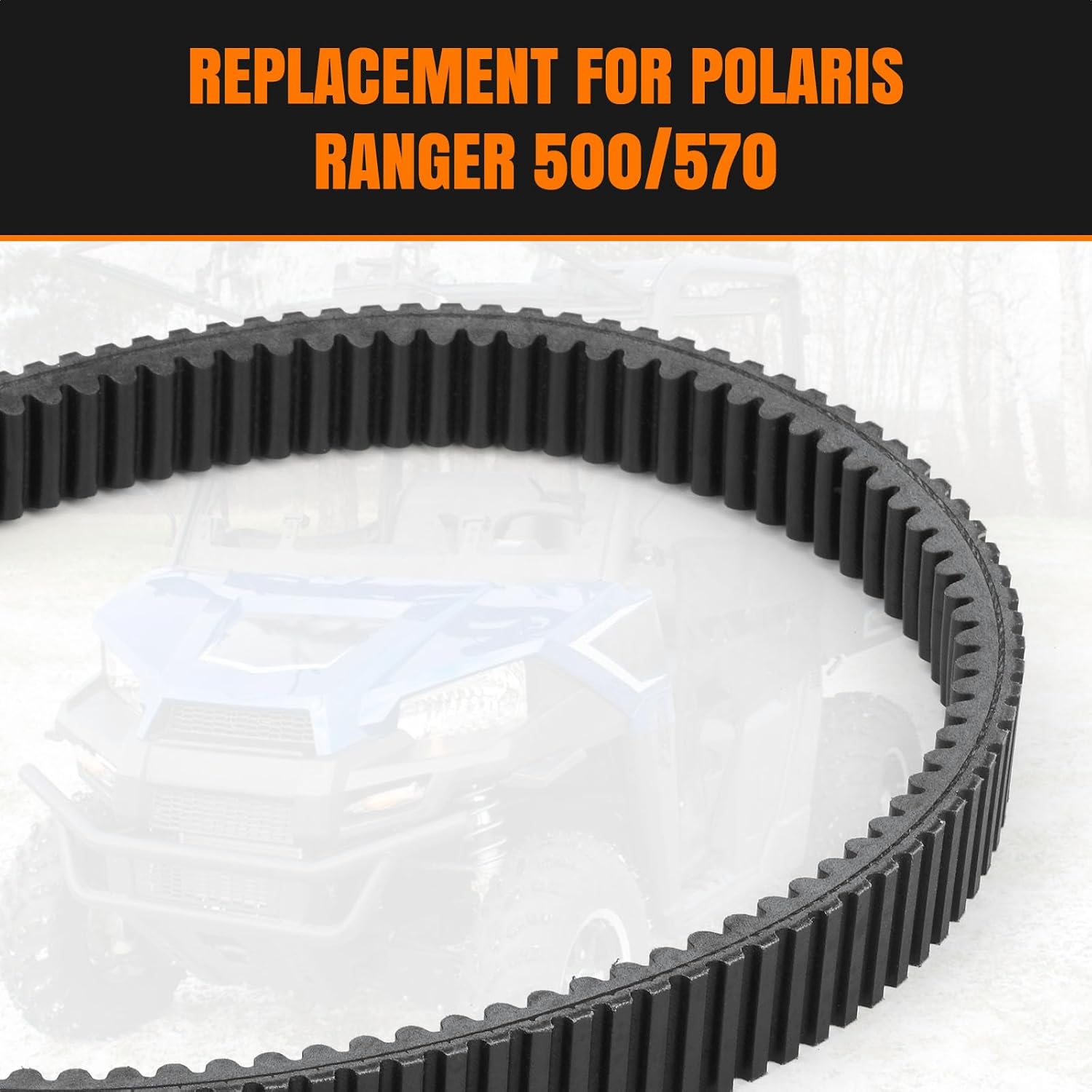 LKV 3211169 Drive Belt Compatible with Polaris Ranger 500 2017-2022, Ranger 570 2014-2025, ACE 500 570, Sportsman ACE 570, UTV Drive Belt Replacement for 25C4076 25G4076 3211169