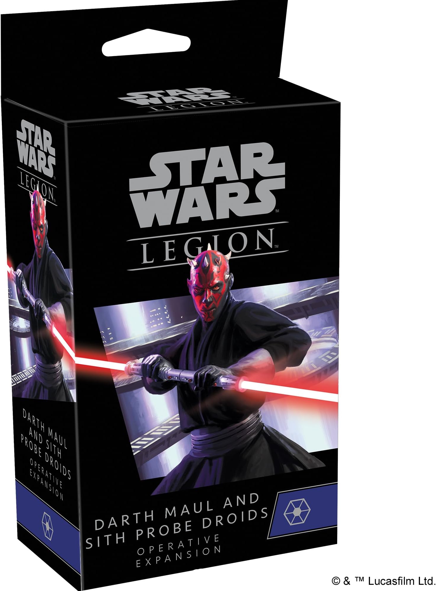 Atomic Mass Games | Star Wars Legion: Separatist Alliance Expansions: Darth Maul and Sith Probe Droids Operative | Unit Expansion | Miniatures Game | Ages 14+ | 2 Players | 90 Minutes Playing Time
