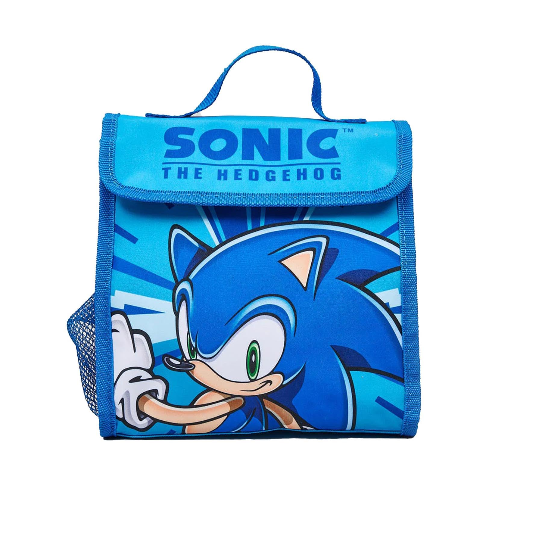 A2Z Kids Sonic The Hedgehog Lunch Bag Officially Licensed - Sonic 04513 Lunch Bag