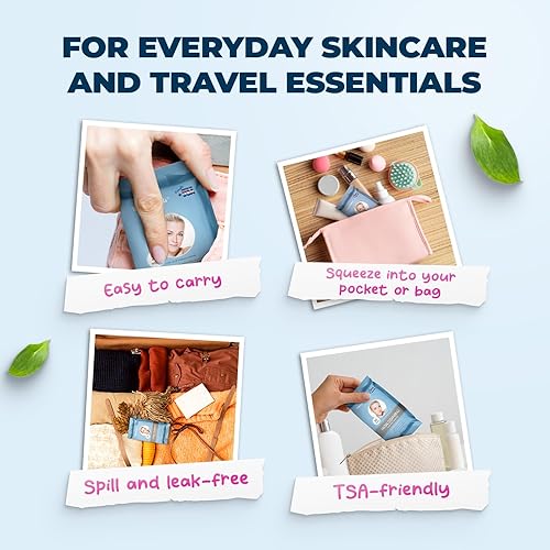 Facial Cleansing Wet Wipes - Travel Makeup Remover Wipes, Oil-free, Non-Greasy Wet Wipes, 3-Pack (30 Wipes Each)