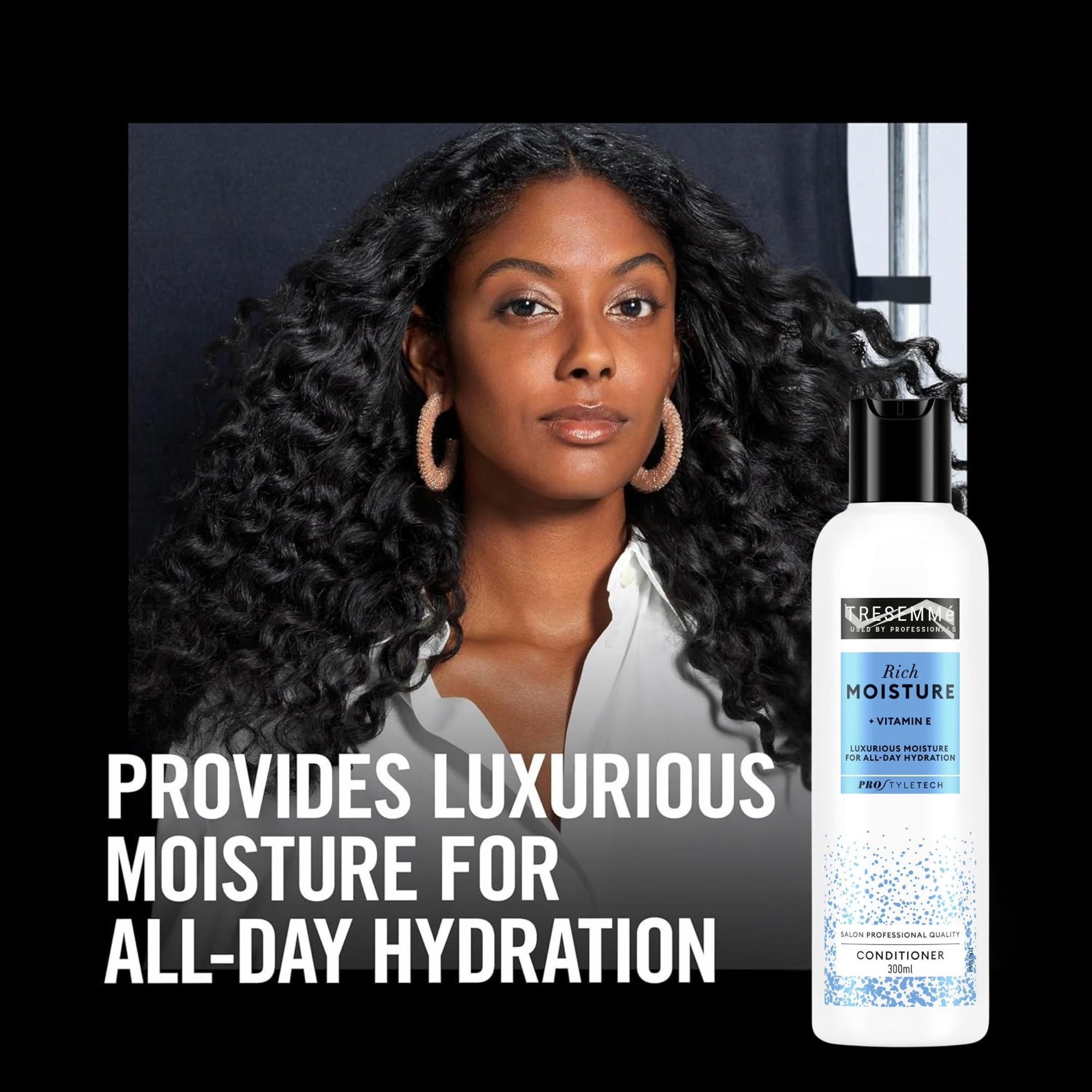 Shampoo and Conditioner Moisture Set 2 × 300 ml, Black And White, 300 ml (Pack of 2) - Image 3