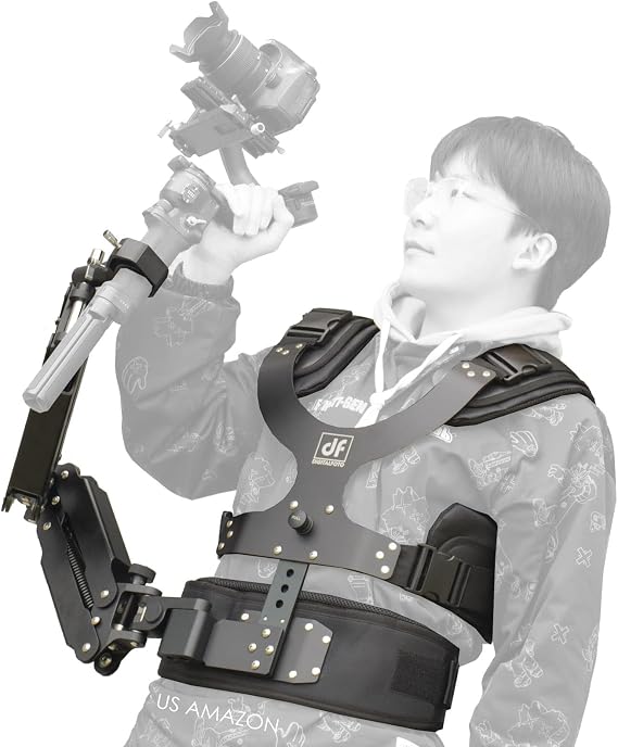 Thanos C3 II Gimbal Support Steadycam System with Rotation Adapter Arm Compatible with DJI RS5/RS4/RS 4 Pro/RS2/RS 3/RS3 PRO/Mini ZHIYUN Crane 3S Wedding Photographer