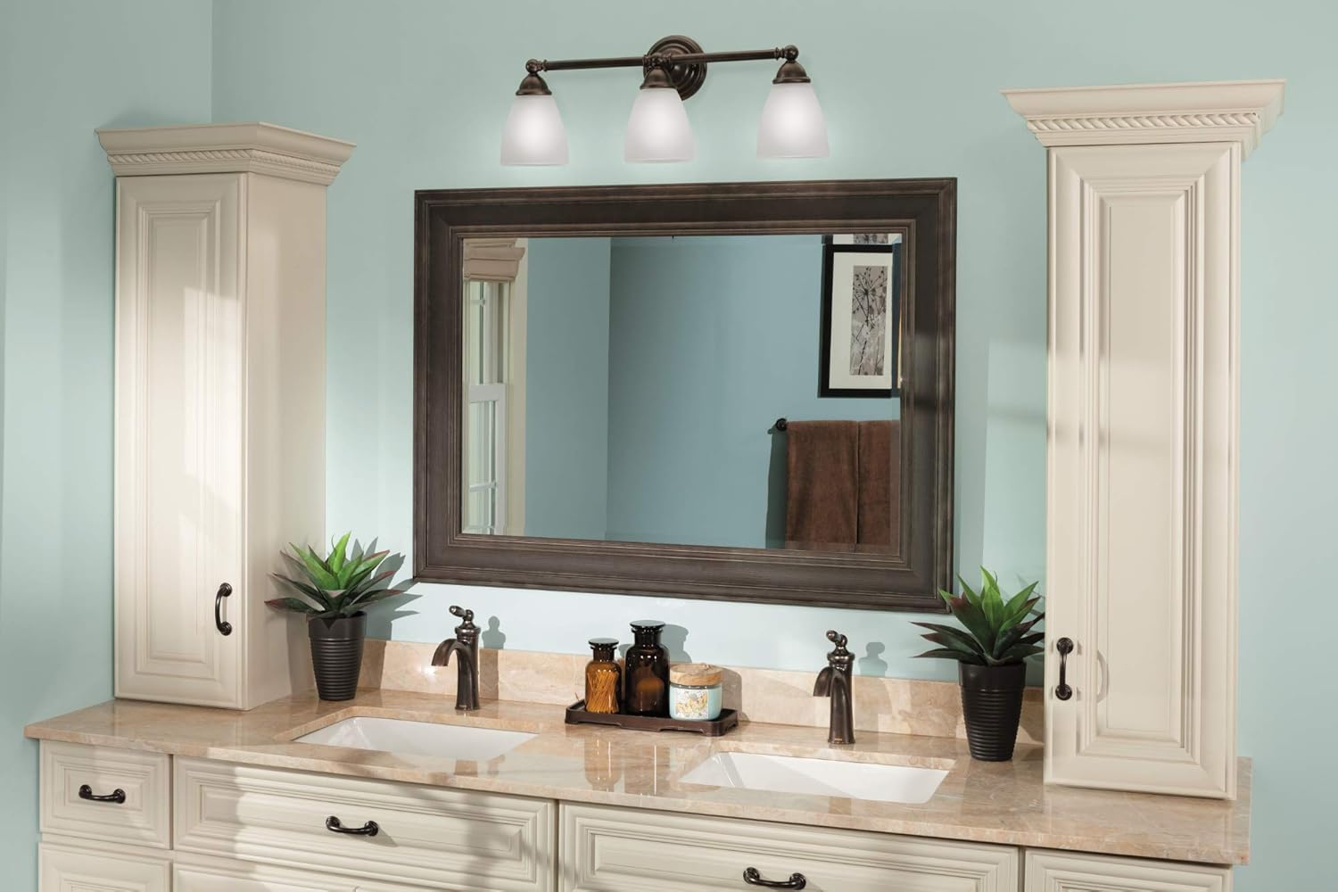 Tech Deals 🔥 Moen 6600ORB Brantford One-Handle Low-Arc Bathroom Faucet with Optional Deckplate, Oil-Rubbed Bronze