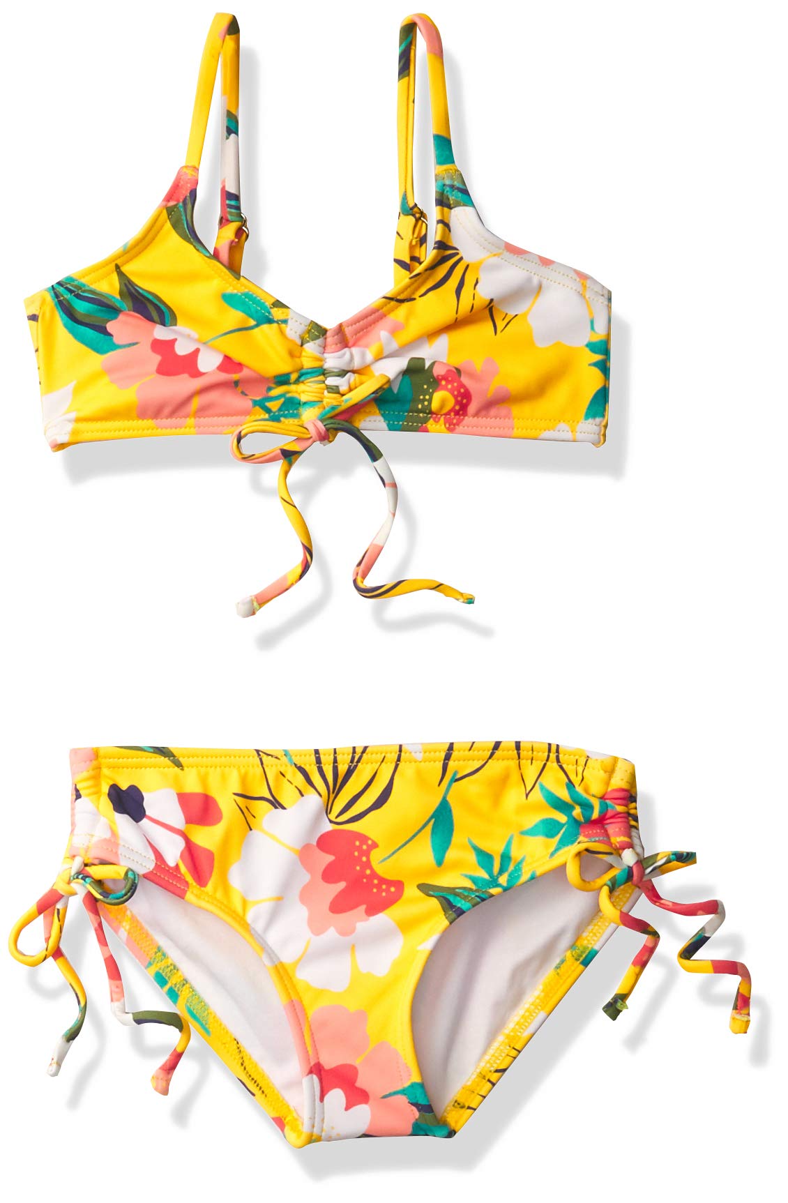 Kanu Surf Girls' Willow V-Neck Bikini Beach Sport 2-Piece Swimsuits