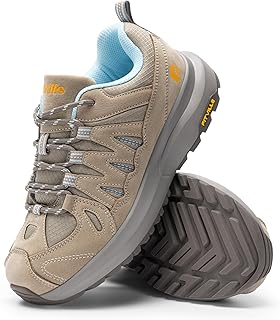 Chaussures Randonnée Femme Pieds Larges Outdoor Baskets Sport Running Antidérapantes Chaussures de Marche Confortable