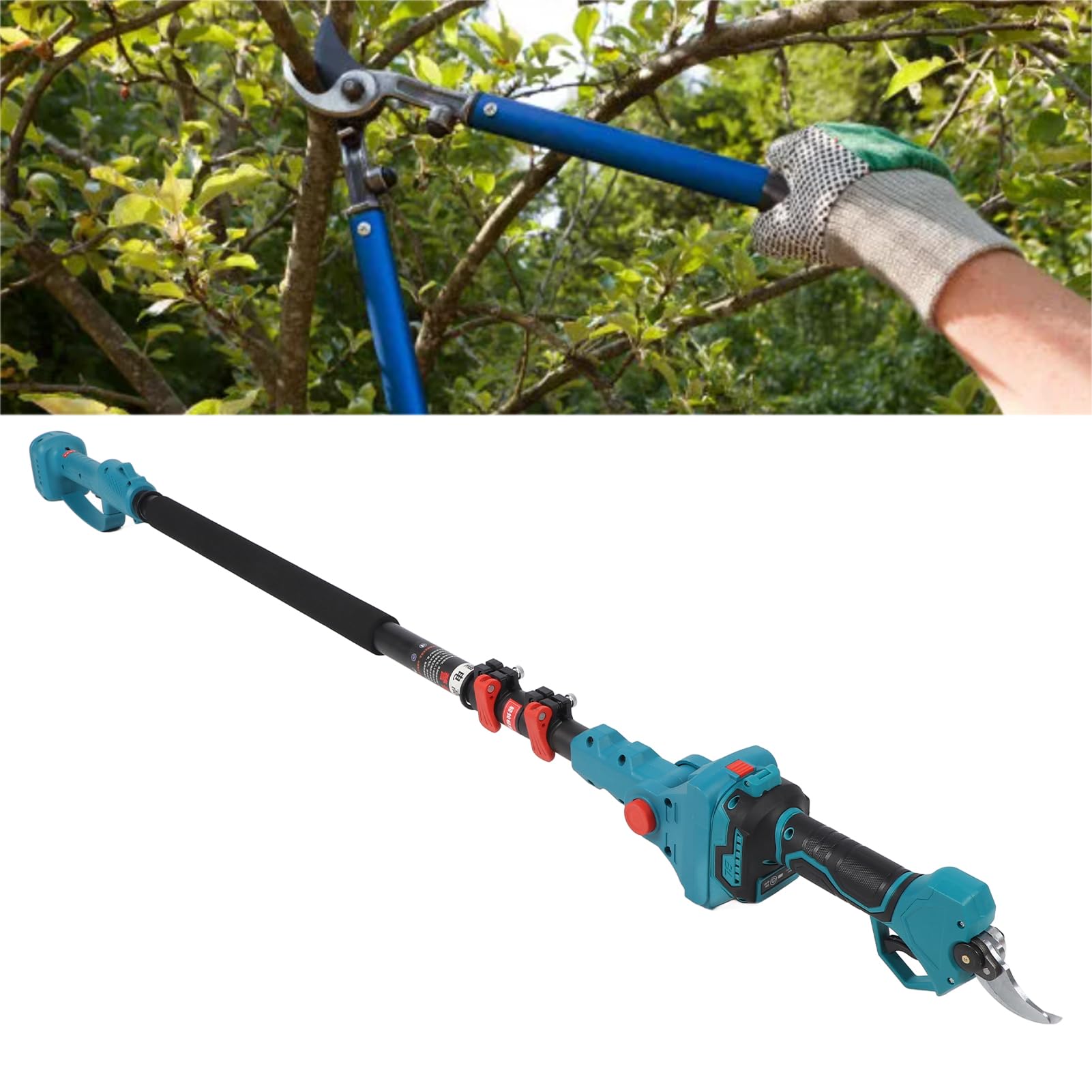 Astschere Schneidet Effizient Bis zu 1,2 Zoll Große Äste für BL1830B BL1840B-, 21-V-Lithiumbatteriebetriebene Elektrische Gartenschere für Gärtner