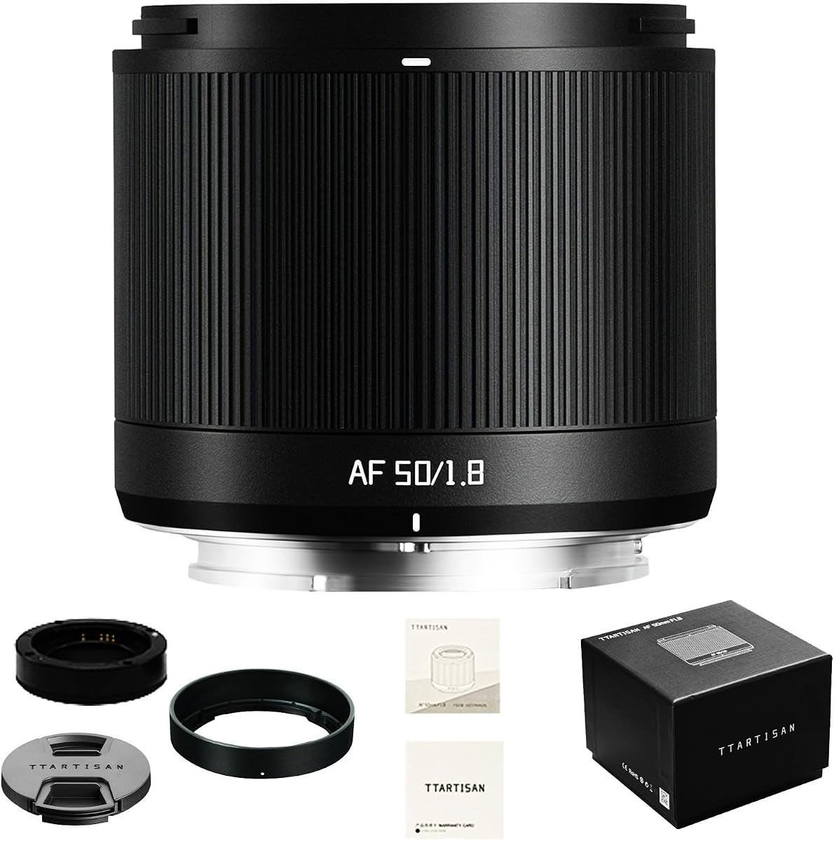 TTArtisan AF 50mm F1.8 Neo Full Frame Lens for Sony E Mount | Lightweight Full Frame Auto Focus STM Large Aperture Lens for Sony A9 A7III A7II A7 A7R3 A7R4 A6500 A6300