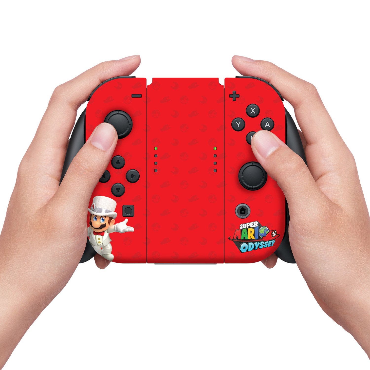 Controller Gear Nintendo Switch Skin & Screen Protector Set, Officially Licensed By Nintendo - Super Mario Odyssey "Wedding" - Nintendo Switch : Video Games