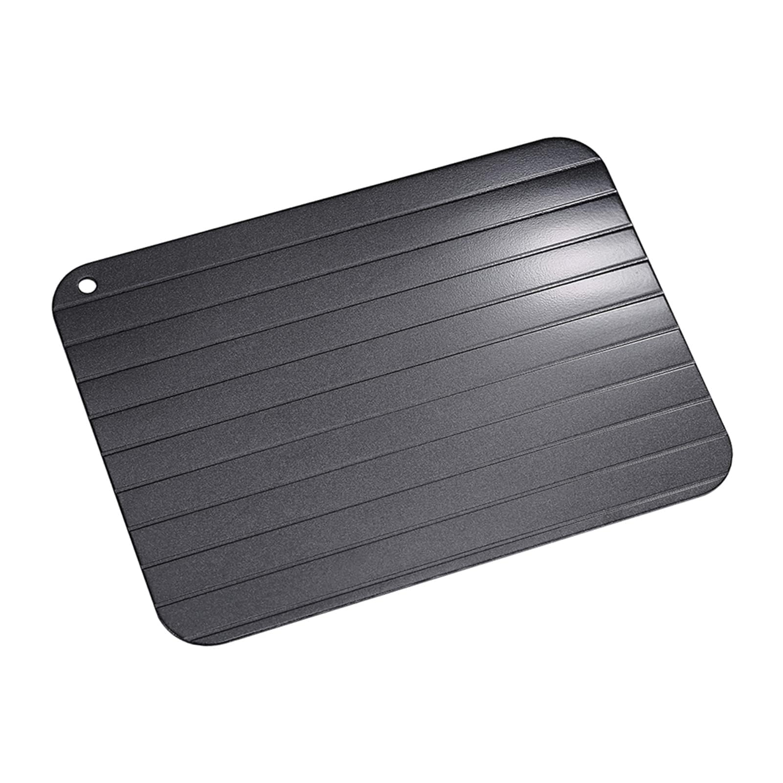 Auftauplatte,Auftaubrett Natürliches Auftauen von Gefrorenem in Minuten Defrosting Tray Aluminium Fleischplatte für Fleisch Fisch Gemüse Kochen Küche zu Hause 30 x 20cm
