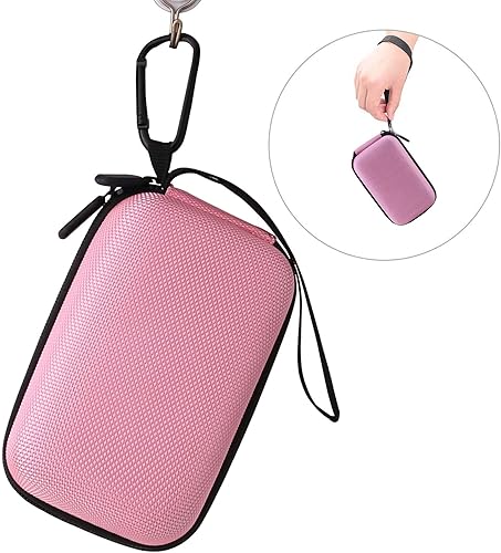 Miniatura 3 de waiyu Estuche de viaje duro EVA para cámara digital Canon PowerShot G7XSX730HS SX620HSSX720HSSX740HS (rosa)