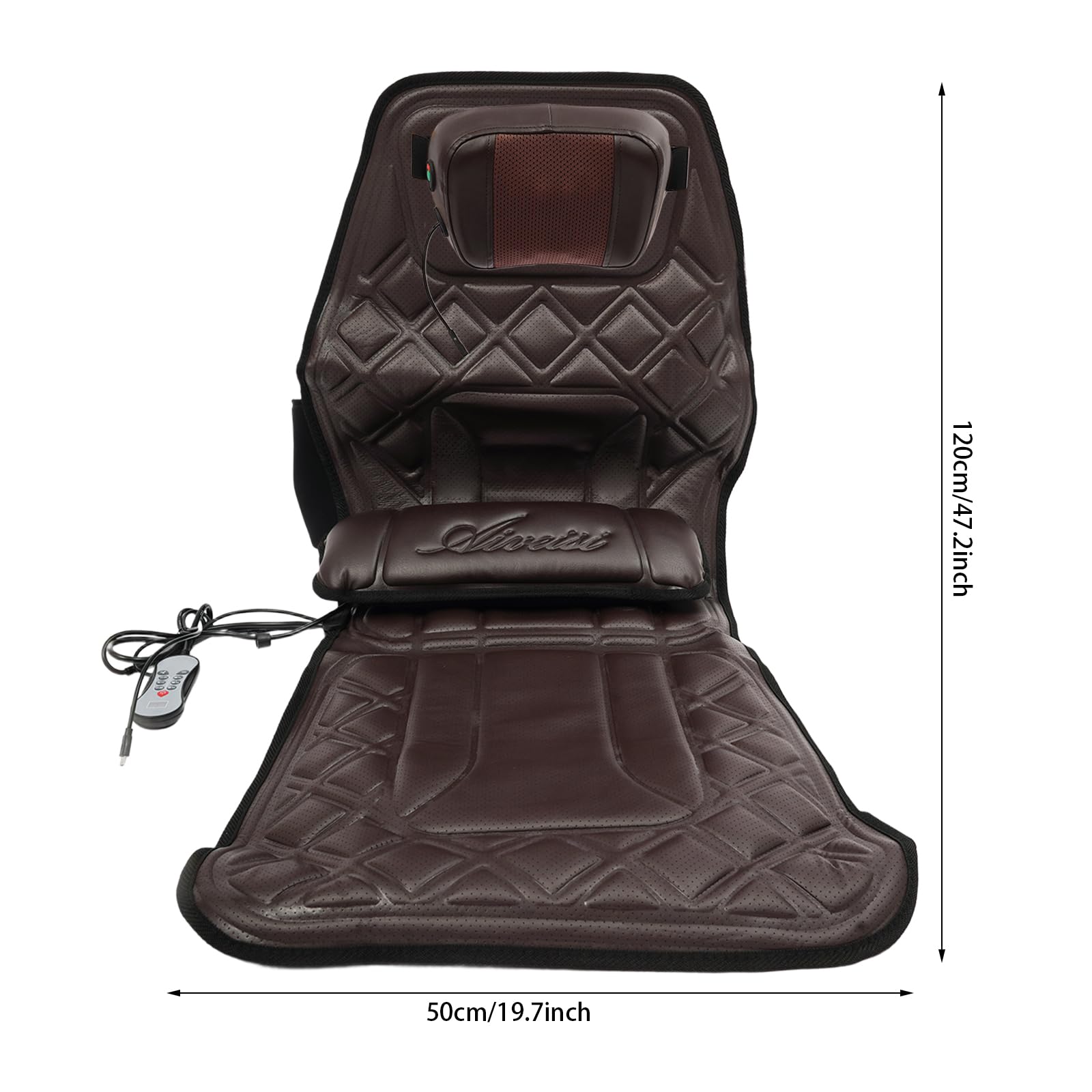 Massagekissen Sitzauflage mit Heizfunktion für Auto und Zuhause Shiatsu Nacken
