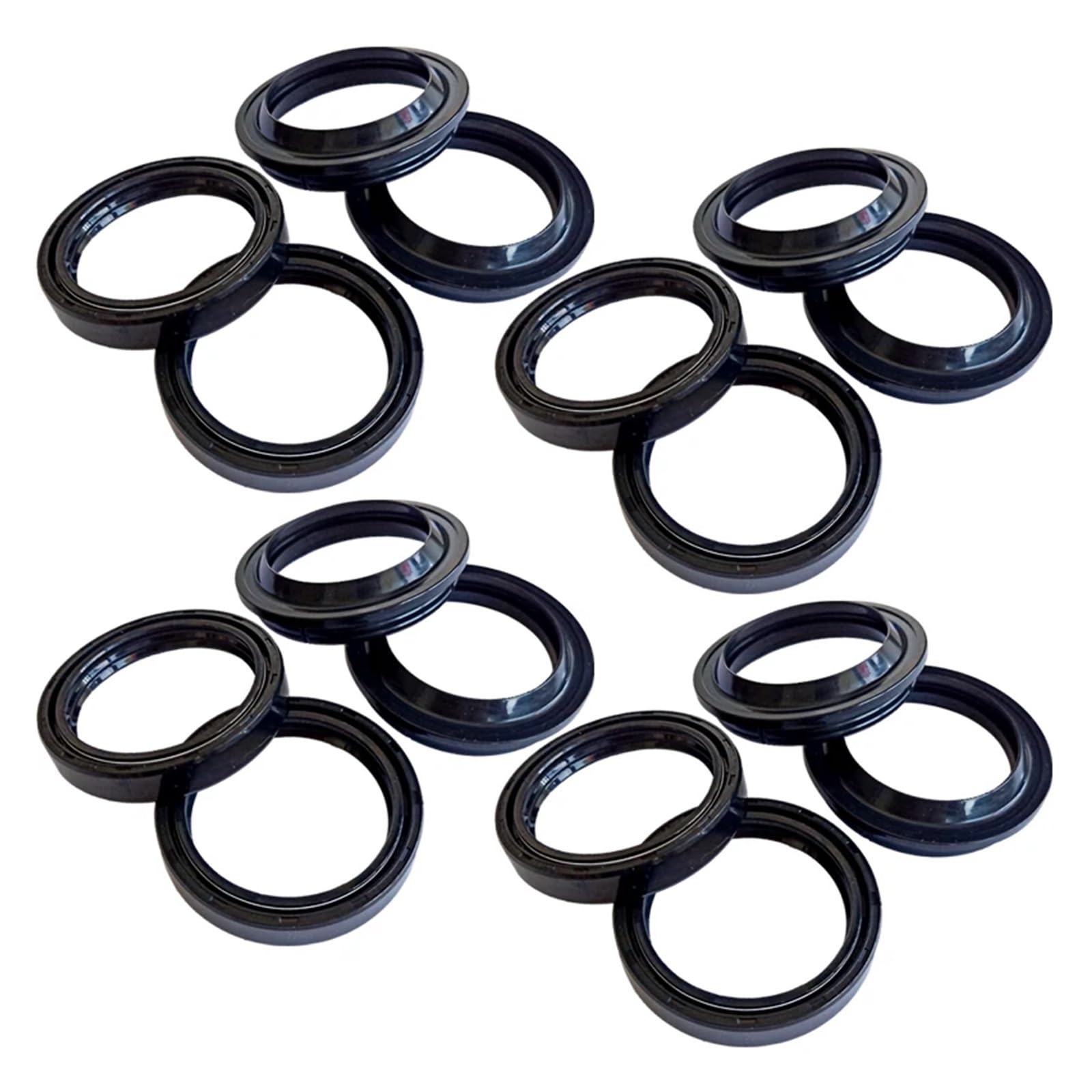 Parapolvere paraolio ammortizzatore forcella anteriore 50x63x11 for TRK502 TRK 502 2016 BN601 BN 601 TORNADO TRE RS 900(8pc Seal 8pc Cover)