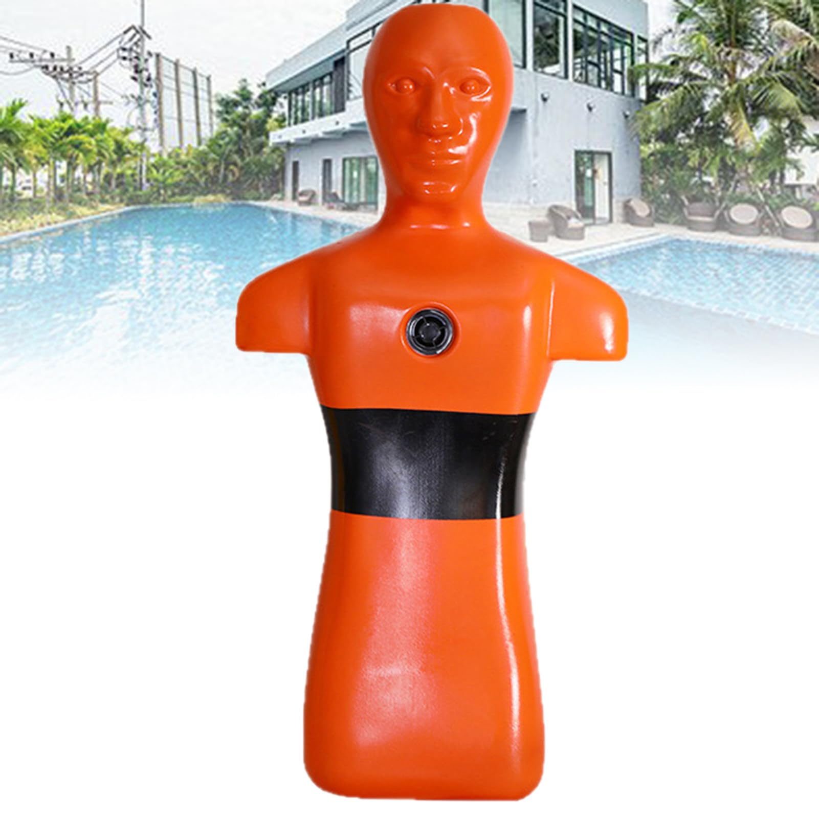 Mannequin d'entraînement au sauvetage évitant l'accumulation d'eau