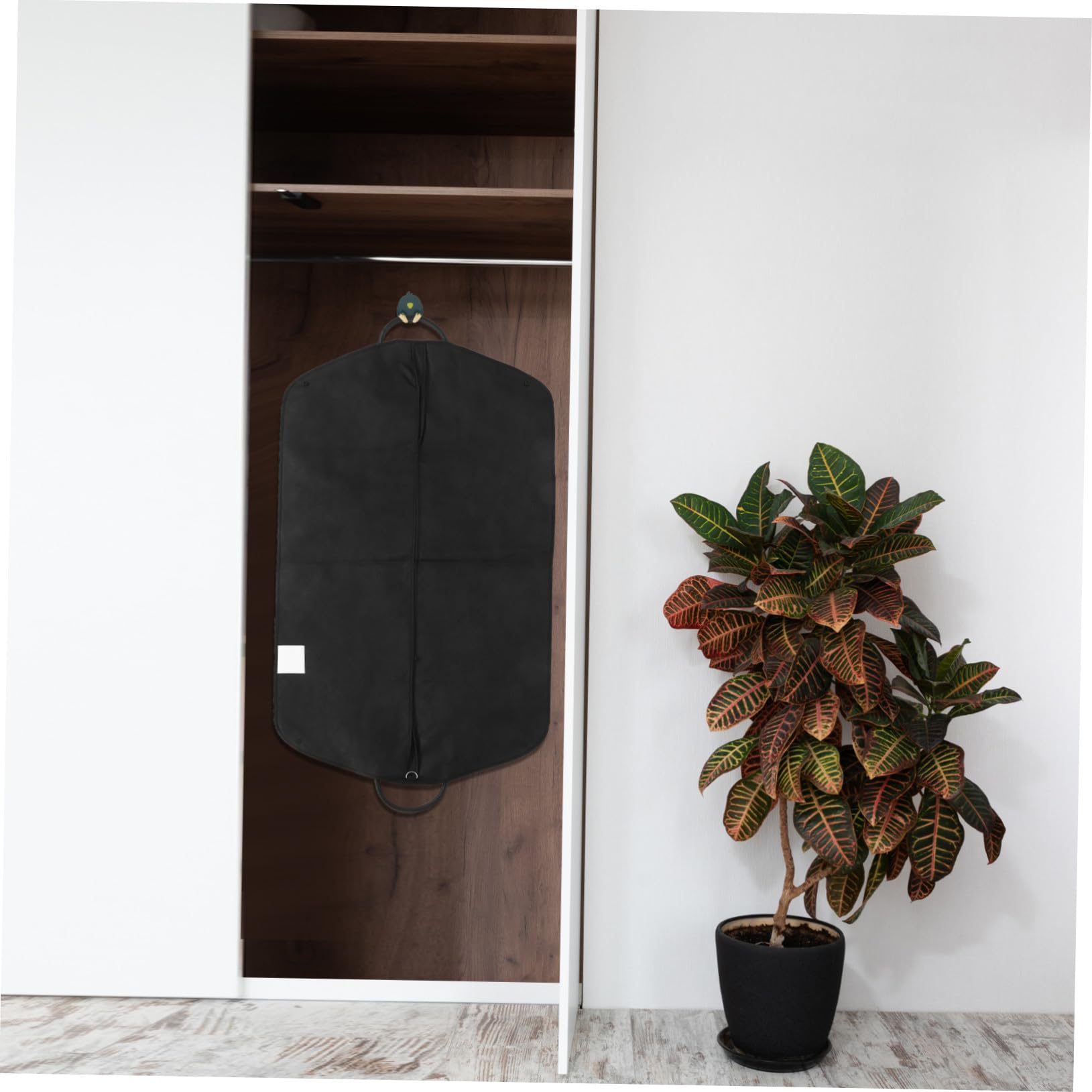KOMBIUDA 2 Piezas Funda para Ropa No Tejida con Cremallera Bolsa Protectora para Trajes Abrigos y Vestidos Transpirable y Antipolvo para Viajes y Armario
