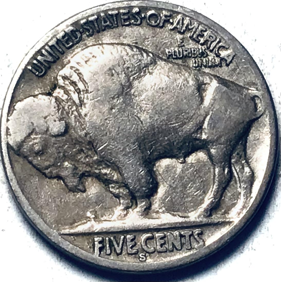 1935 S Buffalo Indian Nickel Very Fine