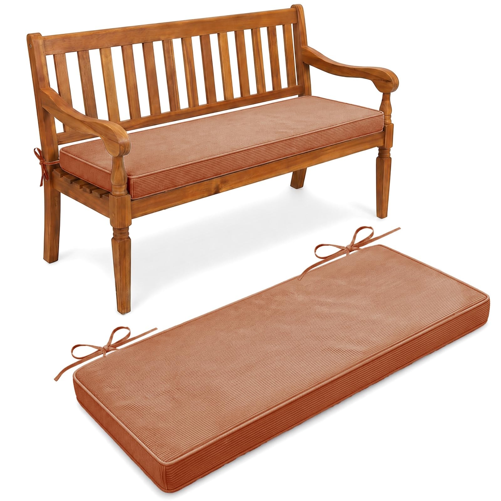 Bench Seat Cushion/Outdoor - Non-Slip Window Seat Cushions for Bay Windows