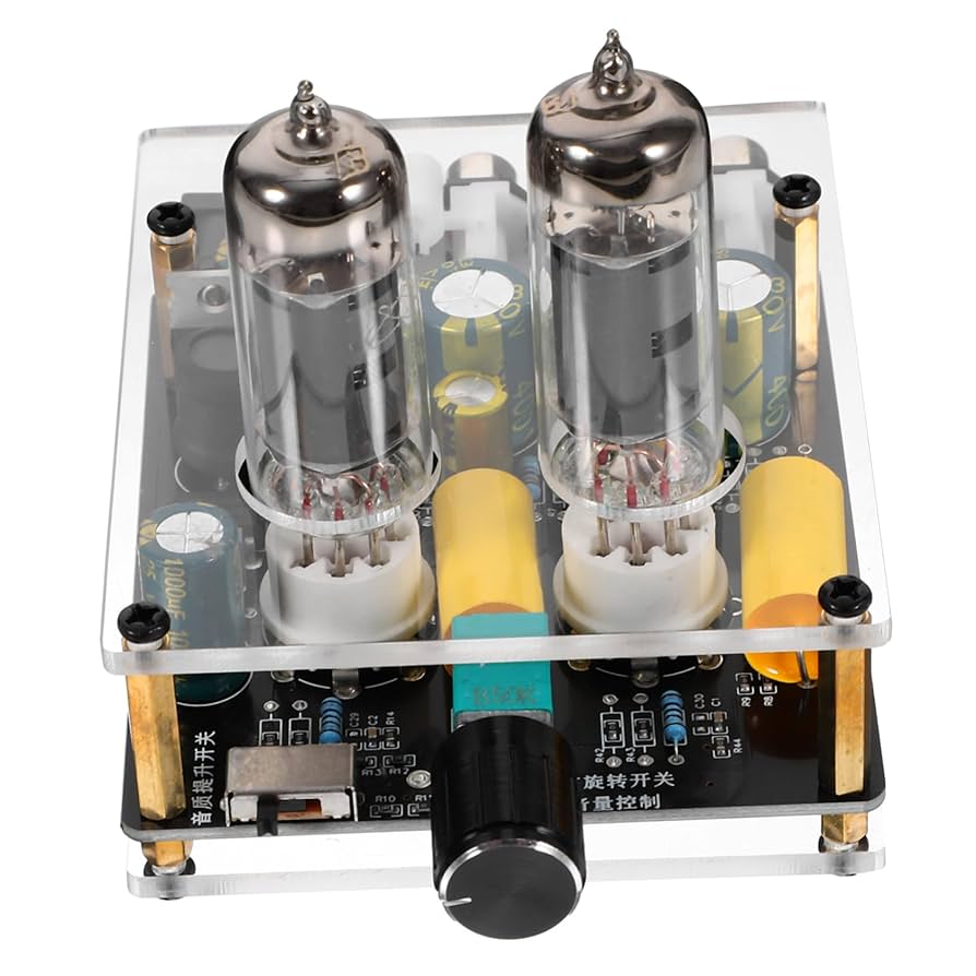 真空管　プリアンプ　自作　オーディオ FX-AUDIO-、ハイレゾ対応DAC搭載の真空管プリアンプ。約1.4万円