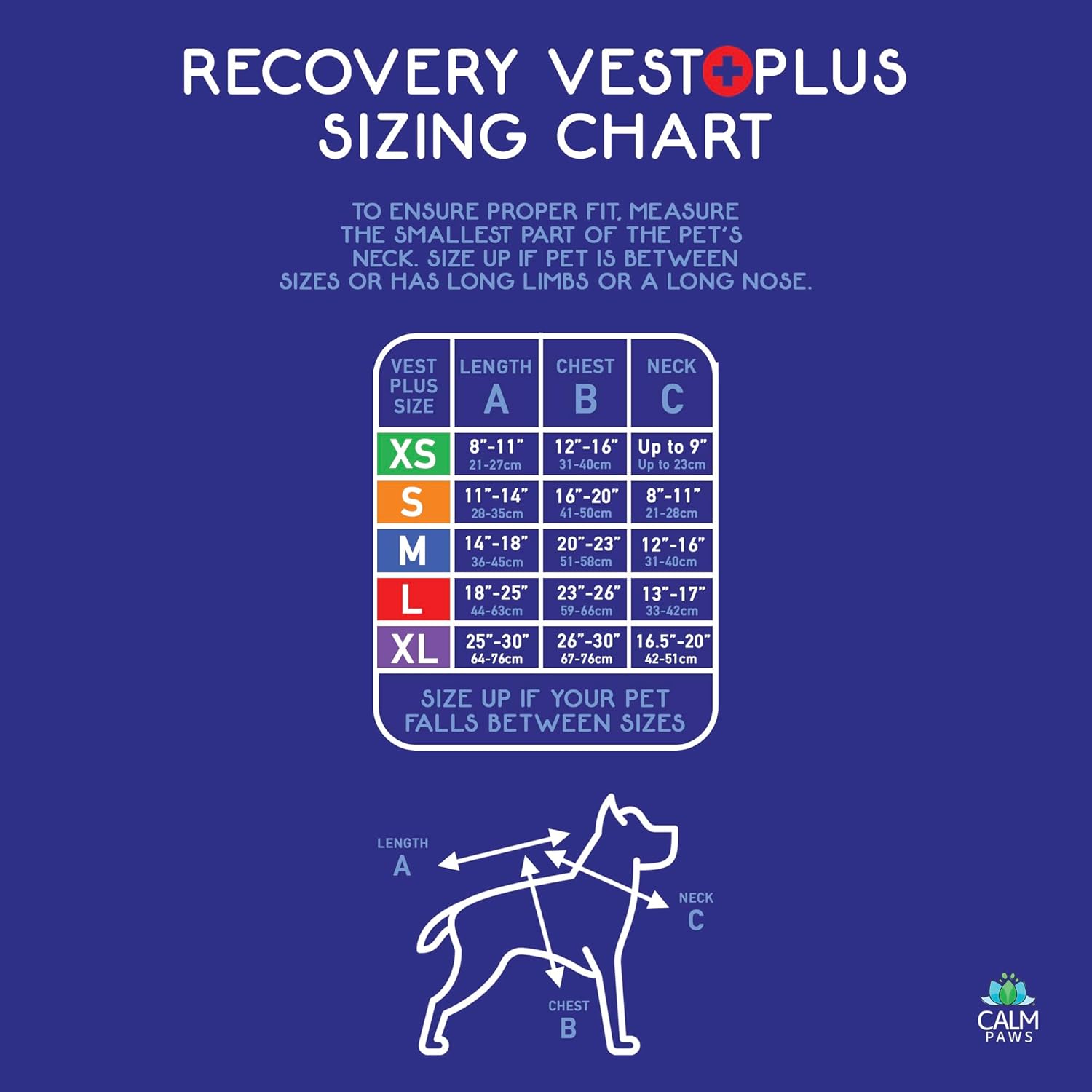 Recovery Vest Plus w Detachable Collar (Small)