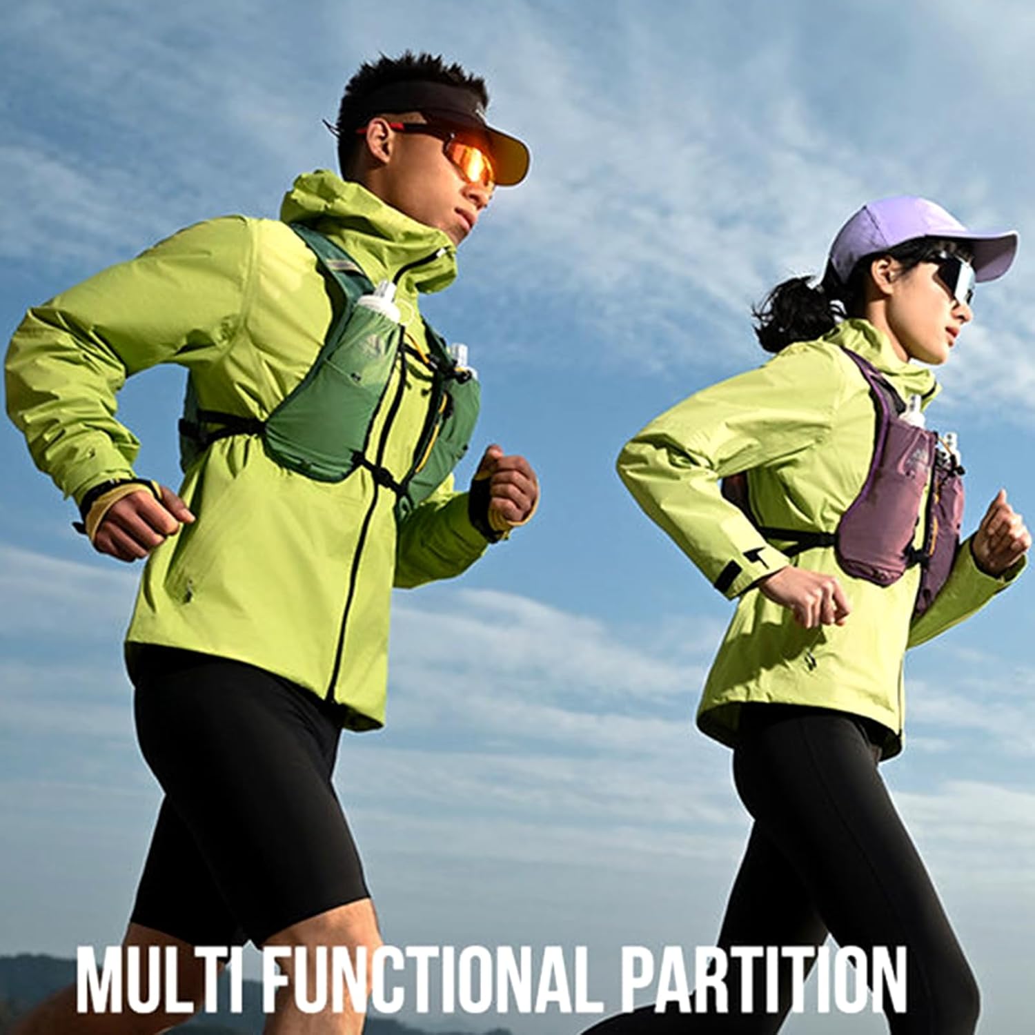 AONIJIE Running Hydration Vest Backpack 8L Bag Lightweight Vest for Trail Running Race Marathon