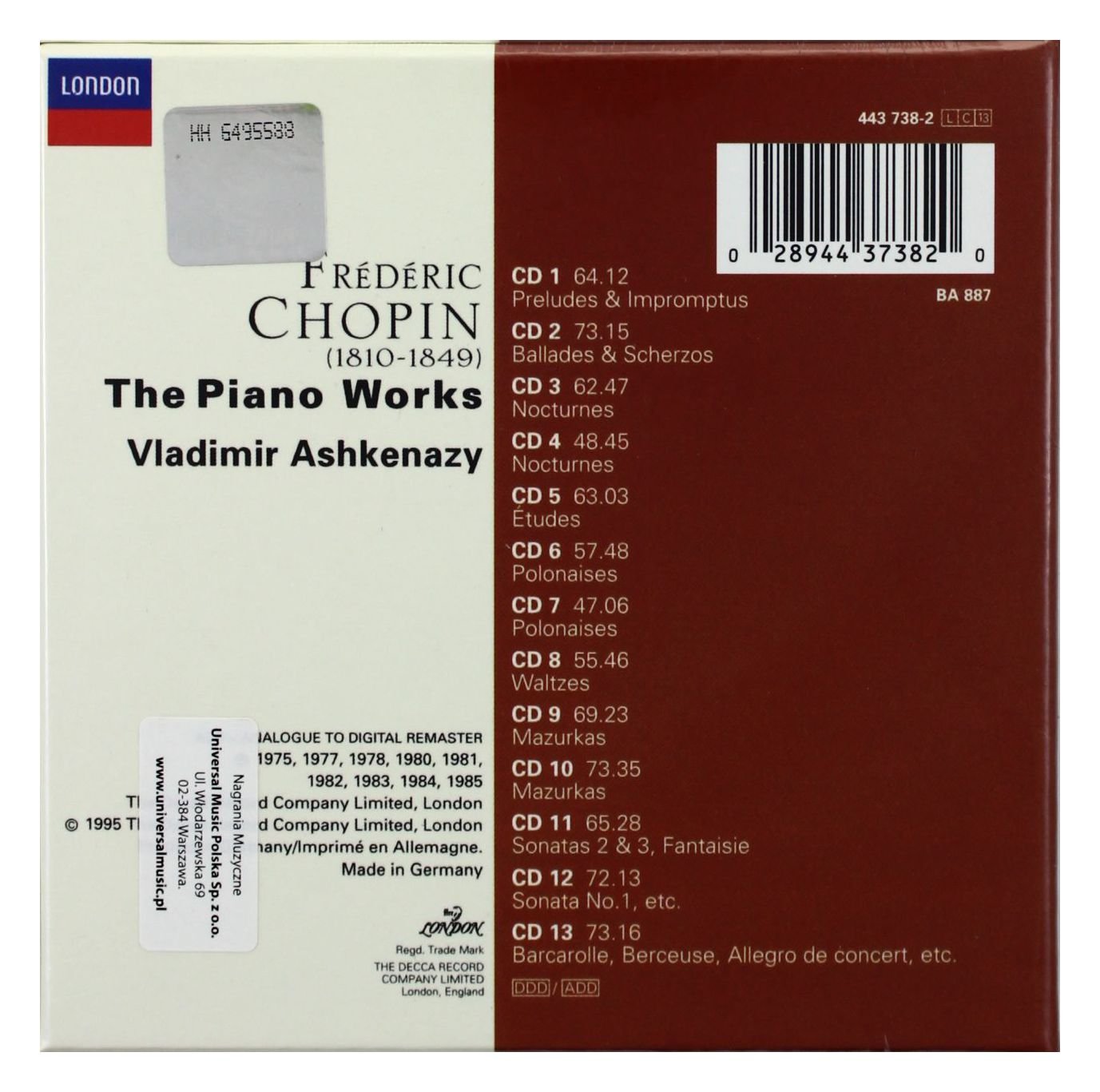 Chopin: Klavierwerke